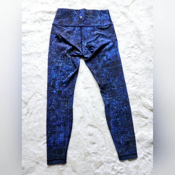 Lululemon Wunder Under Hi-Rise Tight 28". Size 8. City Lights Multi Black - Picture 6 of 11